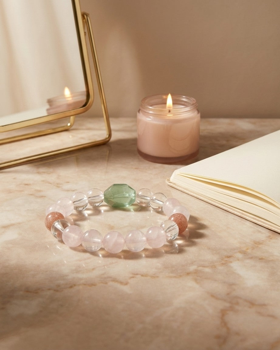 The Blooming Heart Bracelet