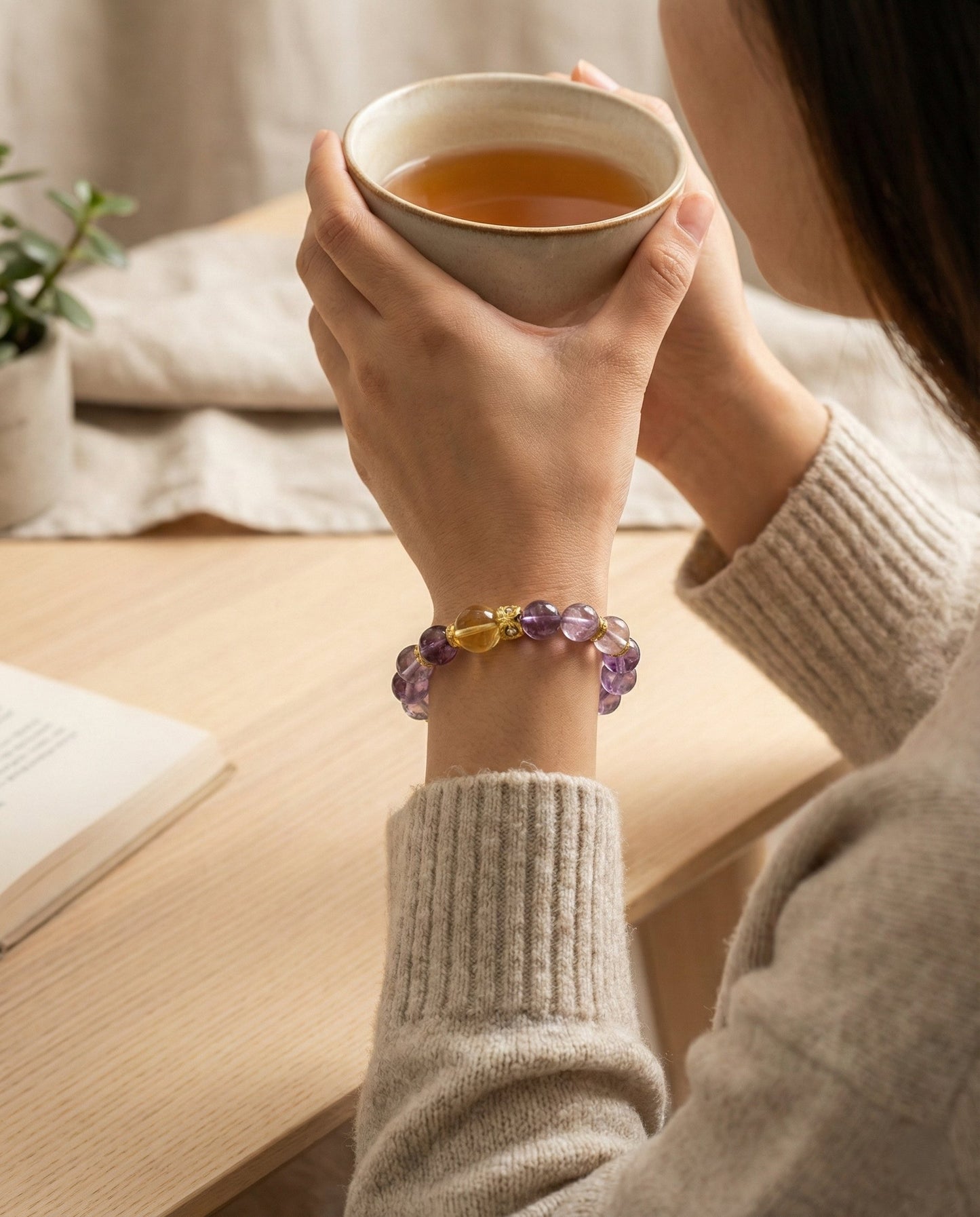 The Purple Sanctuary Bracelet