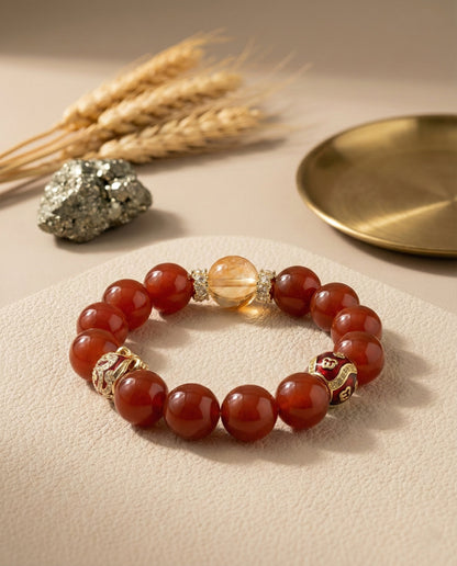 The Vermilion Fortune Bracelet
